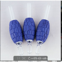 New Disposable Silicone Rubber Tattoo Grip with Clear Tips